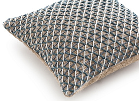 Подушка Raw синяя 50x50