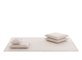 Подушка декоративная Nomad Tuareg белая