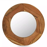 Зеркало круглое Corla натуральное