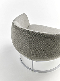 Кресло Paul  хромированное основание