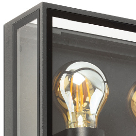 Уличное бра Pomo серое