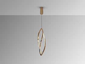 Adele Подвесной светильник небольшой розовое золото