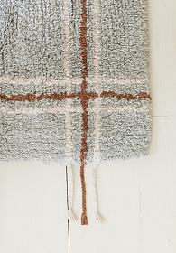 Ковер Параллели серо-голубой 90*130