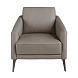 Кресло 5134/KF-A051-M9019 темно-серое кожаное