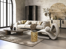 Torsa Приставной столик золотой