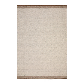 Ковер из бежевой шерсти Nifelia, 200 x 300