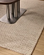 Бежевый шерстяной жаккардовый ковер Calira 230 x 160 см