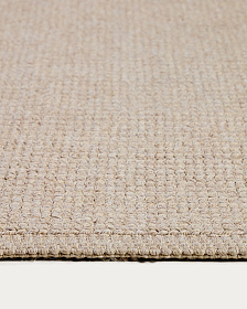Ковер Turiane из синтетического волокна цвета экрю, 160 x 230 см
