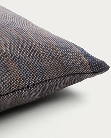 Чехол для подушки Delnar 100% полиэстер, синий, 45 x 45 см