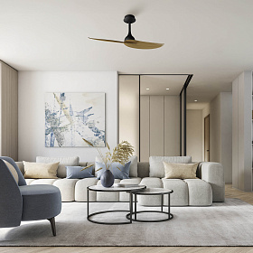 9038 Люстра-вентилятор IPANEMA II