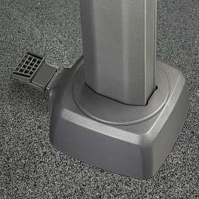 Зонт VOYAGER T1 300x200 ANTHRACITE ANTHRACITE (с основанием и чехлом для хранения)