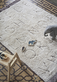 Стираемый ковер RugCycled ABC 130*90