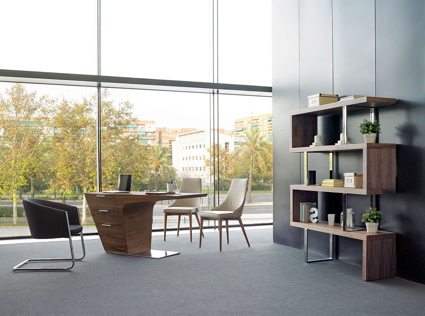 Письменный стол Belleza LE051 /3012 орех