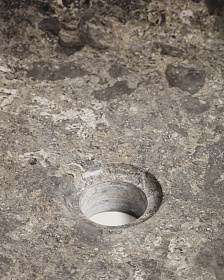 Раковина Darnen из серого мрамора 40 x 40 см