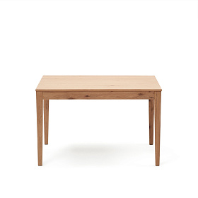 Yain Раздвижной стол из дубового шпона и массива дуба 120 (180) x 80 см