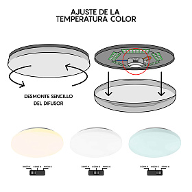 8694 Потолочный светильник ZERO CCT