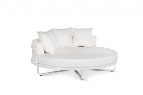 Уличная крунлая кровать Nerja