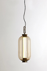 Подвесной светильник Bai T BA BA янтарное стекло 