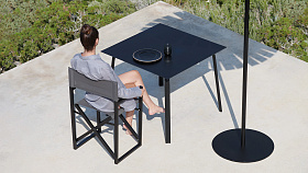 Уличный квадратный стол Stack