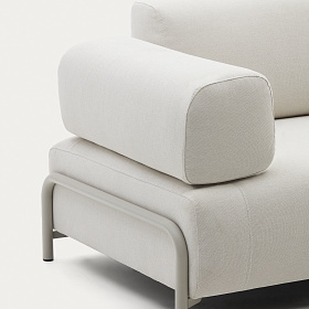 Подлокотник для дивана Compo из бежевой синели