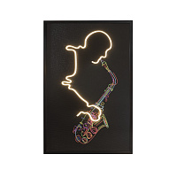 Saxofon Светодиодная картина LED 80X120