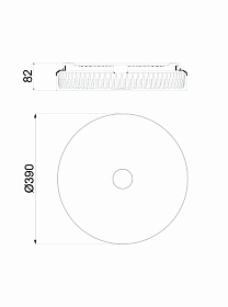 9183 Потолочный светильник FROZEN