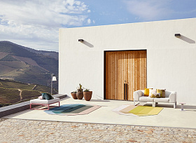 Подушка Diamond 50x50 Nude-Petrol