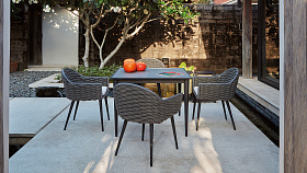 Кресло обеденное Serpent ANTHRACITE-CARBON