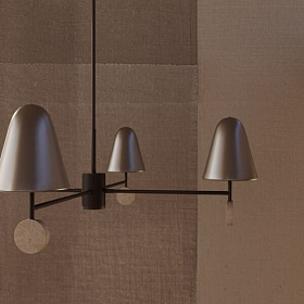 Люстра Stor 5L отделка травертин