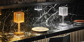 Настольная лампа Gatsby Cilindro прозрачный