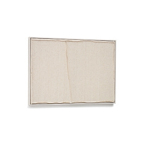 Maha Картина Белая с горизонтальной линией 52 х 72 см