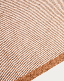 Ковер Tinei в оранжевую полоску, 100% ПЭТ, 200 x 300 см