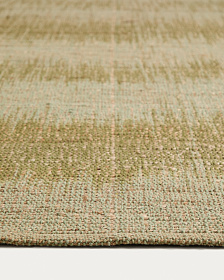 Зеленый джутовый ковер Lirmo, 200 x 300 см