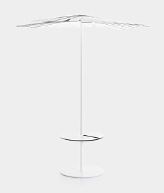 Уличный зонт со столиком Ø50