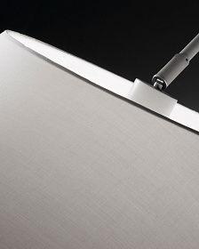 Торшер Lee белый