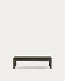 Журнальный столик Sorells из зеленого алюминия 57 x 91 см