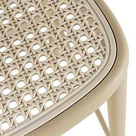 Уличный барный стул Gery бежевого цвета