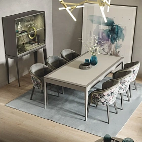 Барный шкаф Triangle Fancy GLASS