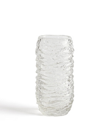 Ваза Vorma из прозрачного стекла 29,5см