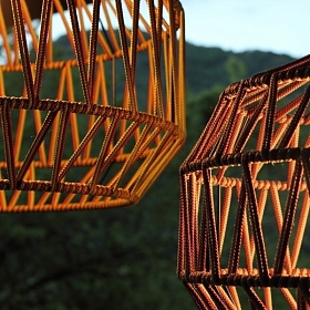 Люстра уличная Bauma Ø60