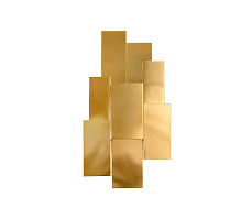 Настенный светильник Inspiring Trees Hammered Golden Large
