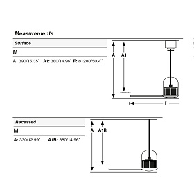 Потолочный вентилятор Deco Fan золотой/деревянный