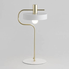 Настольная лампа Aloa белый плафон