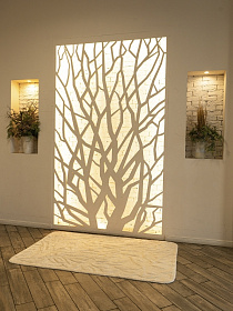 Хлопковый ковер Lillaland Sankofa natural 70*120