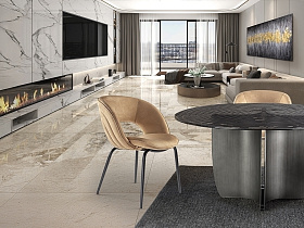 Nim Стул коричневый/черный