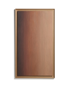Абстрактная картина ручной работы Breon оранжевый цвет, 85 x 150 см
