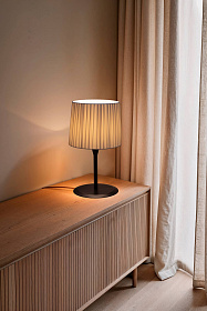 Настольная лампа Samba черный/бежевый