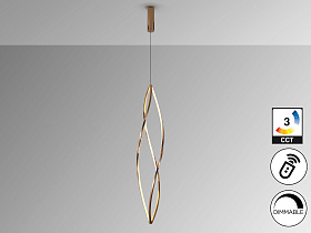 Adele Подвесной светильник розовое золото