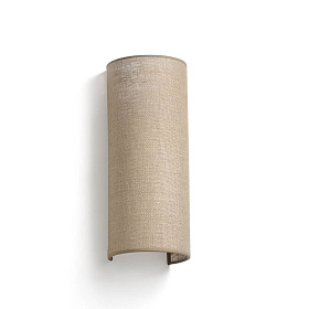 Настенный светильник Otton R Round Jute вертикальный 2xE27