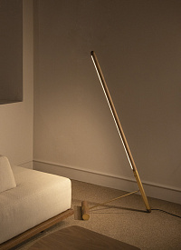 Торшер Linea D Oak